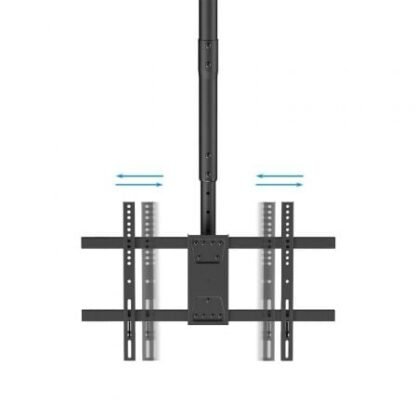 Soporte de techo giratorio/ inclinable/ nivelable tooq lpce1186tsli-b para tv de 43-86"/ hasta 60kg - Imagen 2