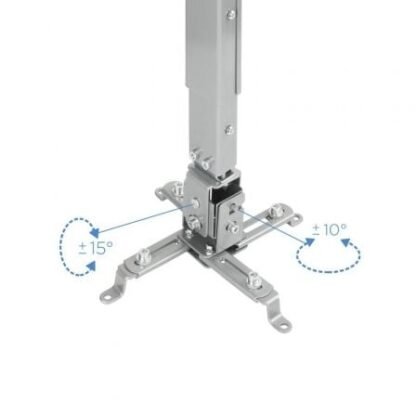 Soporte de techo para proyector tooq pj2012t-s/ inclinable-nivelable/ hasta 20kg - Imagen 3