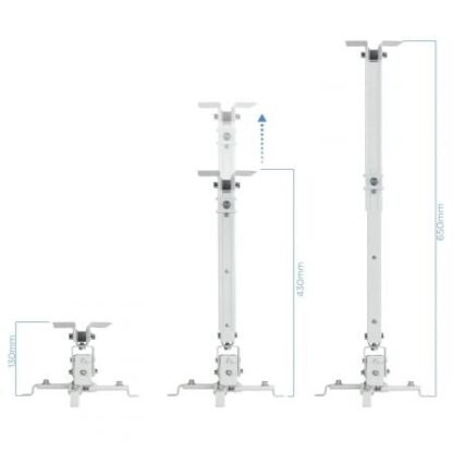 Soporte de techo para proyector tooq pj2012t-w/ inclinable/ hasta 20kg - Imagen 2