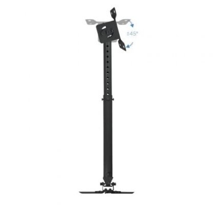 Soporte de techo para proyector tooq pj3030tn-b/ inclinable-giratorio-nivelable/ hasta 20kg - Imagen 4