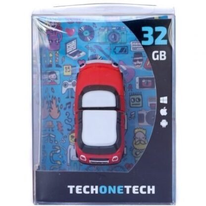 Pendrive 32gb tech one tech mini cooper s rojo usb 2.0 - Imagen 3