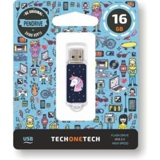 Pendrive 16gb tech one tech unicornio dream usb 2.0
