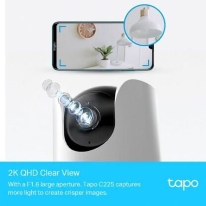 Cámara de videovigilancia tp-link tapo c225/ 120º/ visión nocturna/ control desde app - Imagen 2