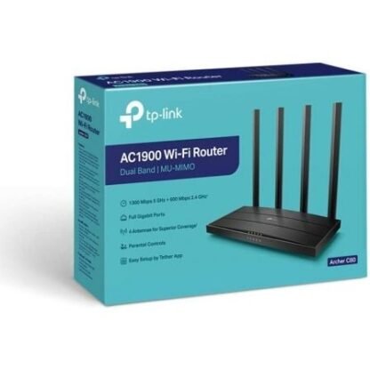 Router inalámbrico tp-link archer c80 1900mbps/ 2.4ghz 5ghz/ 4 antenas/ wifi 802.11ac/n/a - n/b/g - Imagen 4