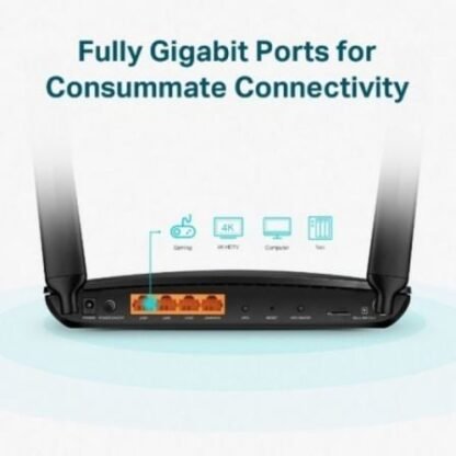 Router inalámbrico 4g tp-link archer mr600 1200mbps 2.4ghz 5ghz/ 2 antenas/ wifi 802.11a/n/ac - b/g/n - Imagen 5