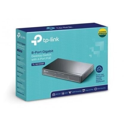 Switch tp-link tl-sg1008p 8 puertos/ rj-45 10/100/1000 poe - Imagen 4