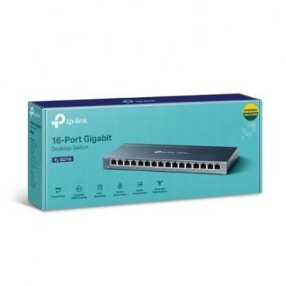 Switch tp-link tl-sg116 16 puertos/ rj-45 10/100/1000 - Imagen 4