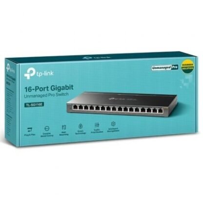 Switch tp-link tl-sg116e 16 puertos/ rj-45 10/100/1000 - Imagen 3