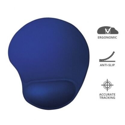 Alfombrilla ergonómica trust bigfoot gel/ 16 x 205 x 236 mm/ azul - Imagen 3