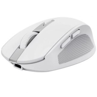 Ratón inalámbrico por bluetooth trust ozaa compact wireless/ batería recargable/ hasta 3200 dpi/ blanco