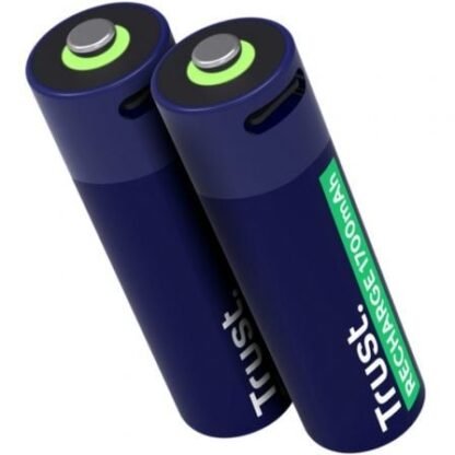 Pack de 2 pilas aa trust 25584/ recargables - Imagen 2