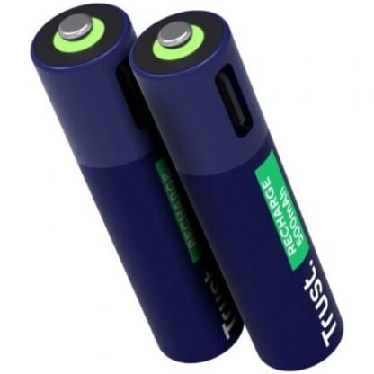 Pack de 2 pilas aaa trust 25585/ recargables - Imagen 2
