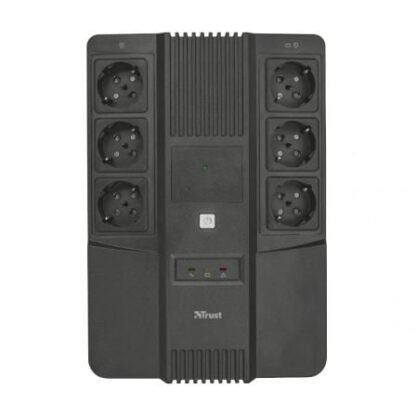 Sai línea interactiva trust maxxon/ 800va/ 6 salidas/ formato bloque - Imagen 2