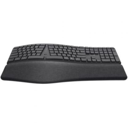 Teclado inalámbrico por bluetooth trust keyra multidispositivo ergonómico - Imagen 2