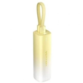 Powerbank 5000mah vention fhwy0/ 20w/ wireless/ amarilla