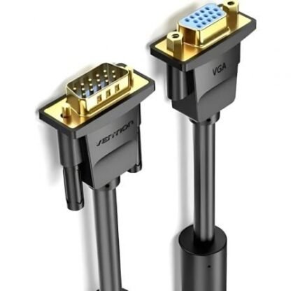 Cable alargador svga vention dagbi/ vga macho - vga hembra/ 3m/ negro - Imagen 2