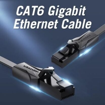 Cable de red rj45 utp vention ibabf cat.6/ 1m/ negro - Imagen 2