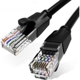 Cable de red rj45 utp vention ibebk cat.6/ 8m/ negro