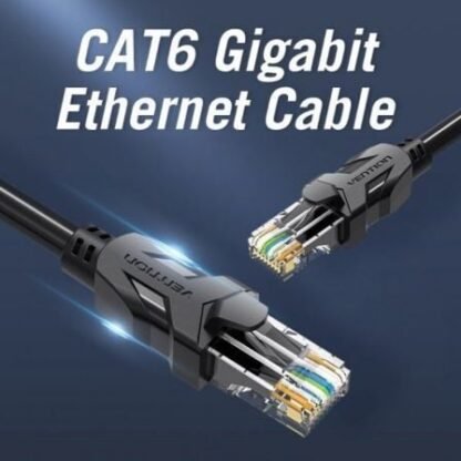 Cable de red rj45 utp vention ibebv cat.6/ 40m/ negro - Imagen 2