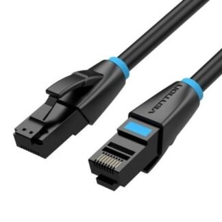 Cable de red rj45 26awg utp vention ibkbk cat.6a/ 8m/ negro