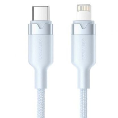 Cable usb tipo-c lightning vention lalsh/ usb tipo-c macho - lightning macho/ 27w/ 480mbps/ 2m/ azul - Imagen 3