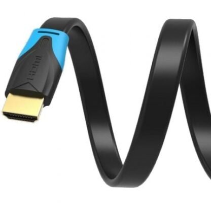 Cable hdmi 2.0 4k vention vaa-b02-l100/ hdmi macho - hdmi macho/ 1m/ negro - Imagen 2