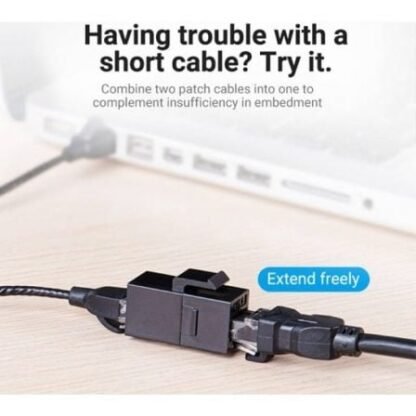 Conector rj45 vention ipgb0 cat6 utp/ negro - Imagen 4