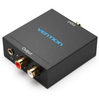 Convertidor de audio vention bdfb0/ entrada toslink y rca/ salida 2x rca