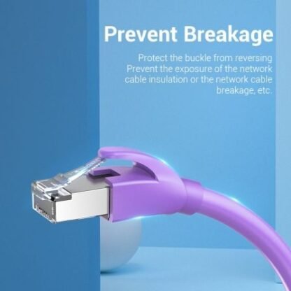 Funda protectora rj45 vention iodv0-100/ 100 uds/ morada - Imagen 4