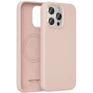 Funda silicona con magsafe vention kudp0-40/ compatible con iphone 13 pro max/ rosa