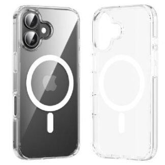 Funda dura con magsafe vention kugt0-10/ compatible con iphone 16/ transparente
