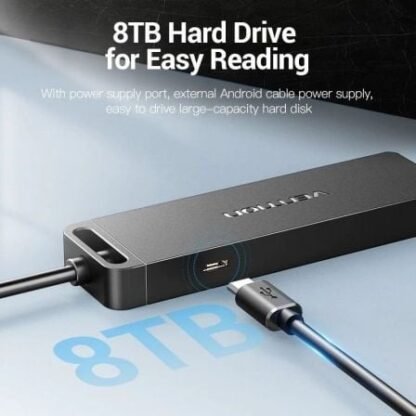 Hub usb 2.0 vention chmbf/ 4xusb/ 1m - Imagen 4