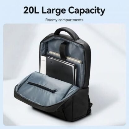 Mochila vention krrb0 para portátiles hasta 15.6"/ 20l/ impermeable/ negra - Imagen 5