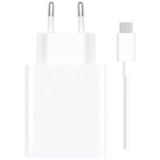 Cargador de pared xiaomi 67w hypercharge combo (type-a)/ 1xusb + cable usb tipo-c/ 67w