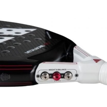 Pala de pádel adidas metalbone hrd+ 2024 (ale galan)/ negra y blanca - Imagen 4