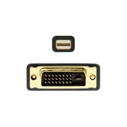 Cable conversor mini displayport aisens a125-0363/ mini displayport macho - dvi macho/ 2m/ negro - Imagen 2