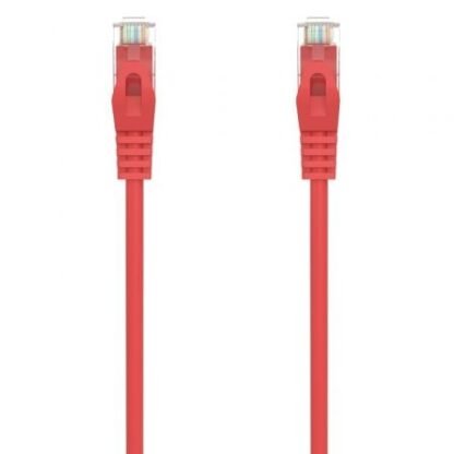 Cable de red rj45 awg24 utp aisens a145-0562 cat.6a/ lszh/ 3m/ rojo