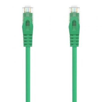 Cable de red rj45 awg24 utp aisens a145-0580 cat.6a/ lszh/ 1m/ verde