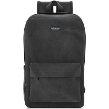Mochila aisens asbg-bp080-bk para portátiles hasta 15.6"/ negro
