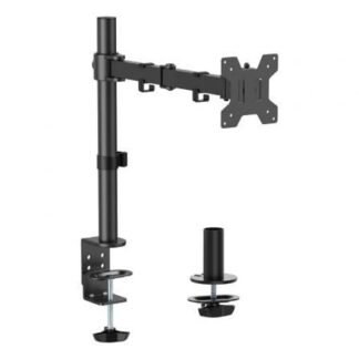 Soporte de mesa para monitor aisens dt32tsr-277/ giratorio/ inclinable/ hasta 10kg