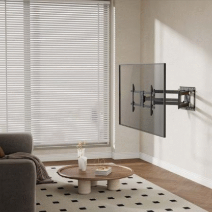 Soporte de pared giratorio/ inclinable/ nivelable aisens wt90tsle-387 para monitores y tv de 43-90"/ hasta 60kg - Imagen 4