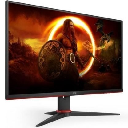 Monitor gaming aoc q27g2e/bk 27"/ qhd/ 1ms/ 144hz/ va/ negro y rojo - Imagen 2