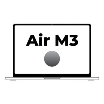 Apple macbook air 13,6"/ m3 8-core cpu/ 16gb/ 256gb ssd/  8-core gpu/ gris espacial