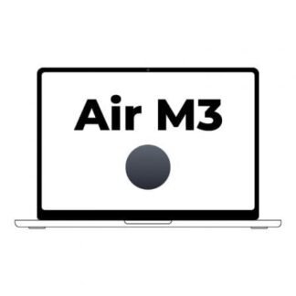 Apple macbook air 15,3"/ m3 8-core cpu/ 16gb/ 256gb ssd/  10-core gpu/ medianoche