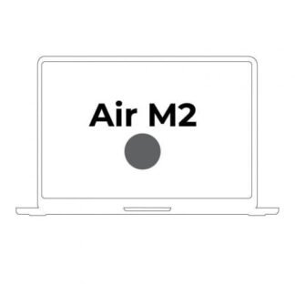 Apple macbook air 13.6"/ m2 8-core cpu/ 8gb/ 512gb ssd/ 10-core gpu/ gris espacial