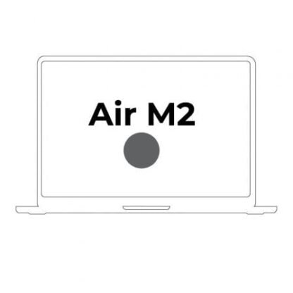 Apple macbook air 13.6"/ m2 8-core cpu/ 8gb/ 512gb ssd/ 10-core gpu/ gris espacial