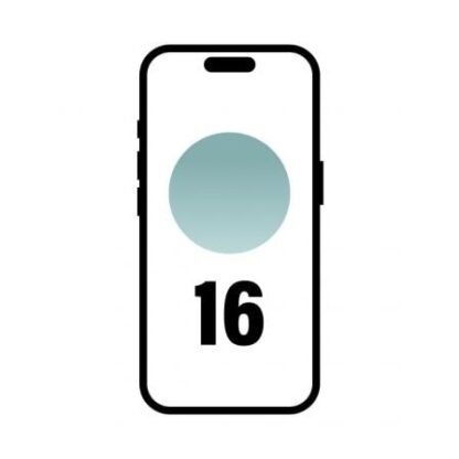 Smartphone apple iphone 16 256gb/ 6.1"/ 5g/ verde azulado