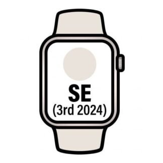 Apple watch se 3rd v2/ gps/ cellular/ 44mm/ caja de aluminio blanco estrella/ correa deportiva blanco estrella s/m