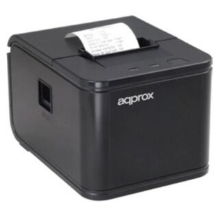Impresora de tickets approx apppos58au/ térmica/ ancho papel 58mm/ usb/ negra
