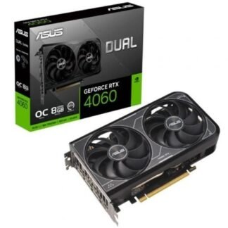 Tarjeta gráfica asus dual geforce rtx 4060 evo oc/ 8gb gddr6